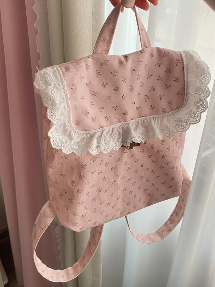 ★2024SS新作★RONRON★RUFFLE POINTED MINI BACKPACK RUFFLE POINTED MINI BACKPACK BLACK - RONRON 론론